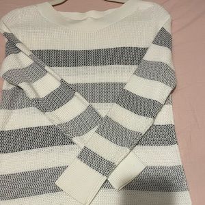 Black and white striped sweater!